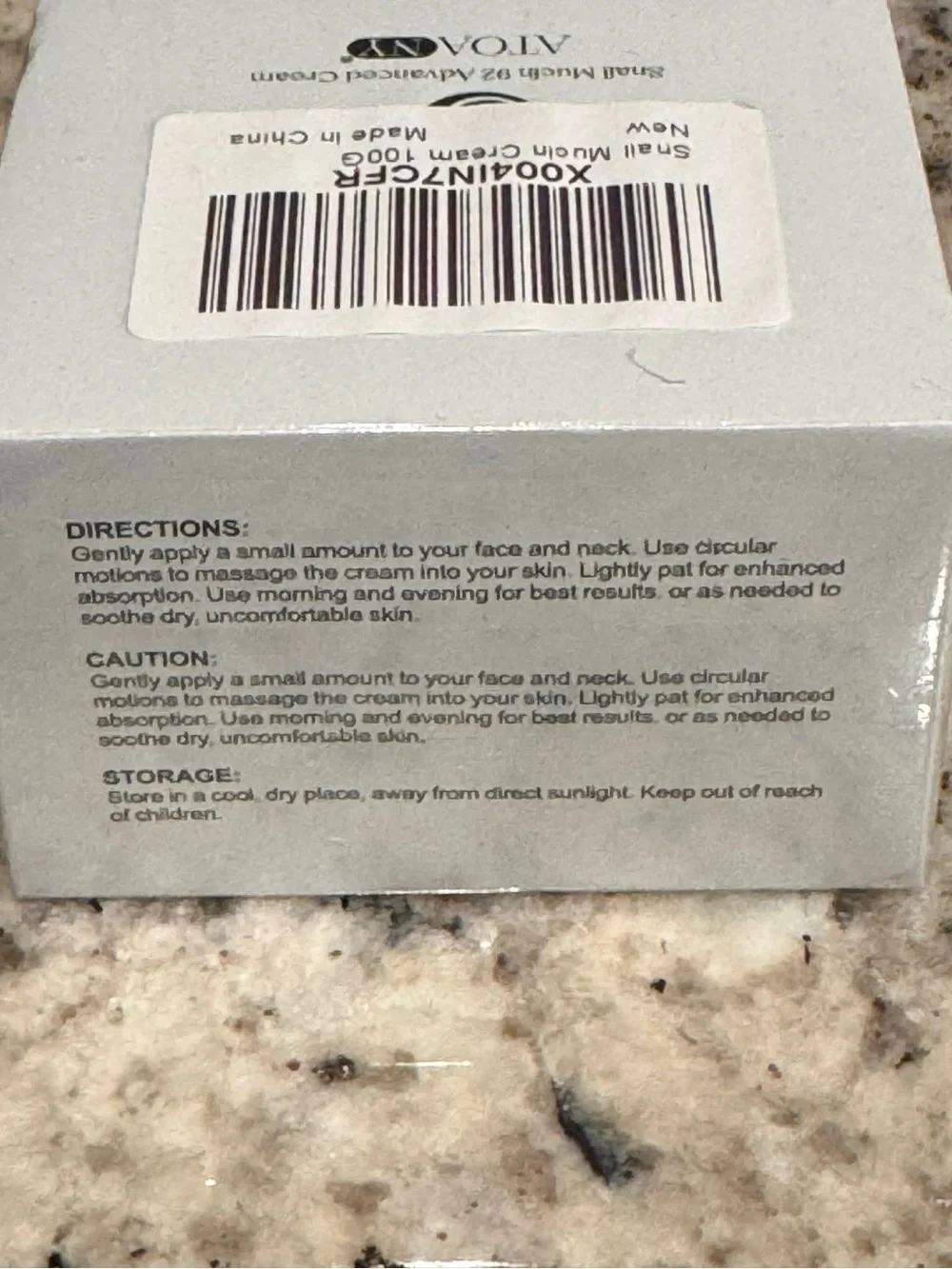 Snail Mucin 92 Advanced Cream — White Moisturizing Face Cream